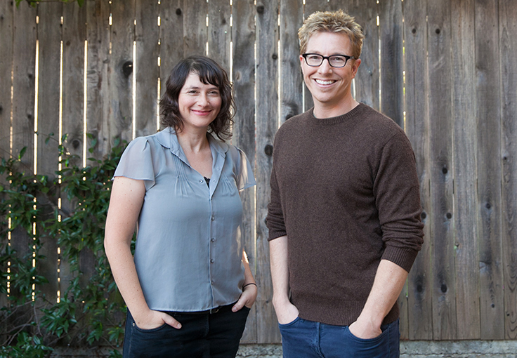 Founders Rob Perkins and Lydia Daniller Founders Rob Perkins and Lydia Daniller